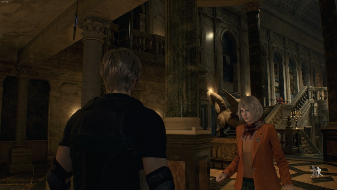 Resident Evil 4 Remake Grand Hall Blue Medallion 2