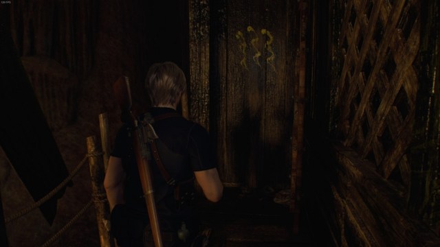 Resident Evil 4 Small Cave Shrine Door Answer 2