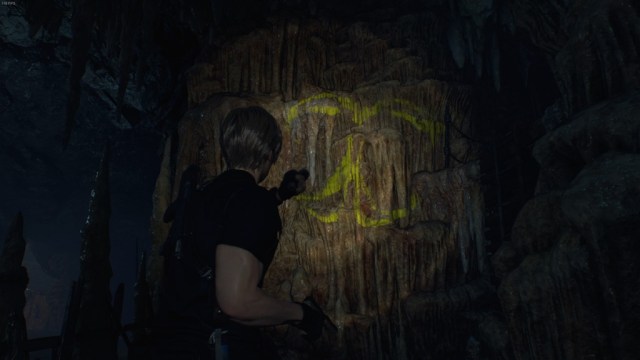 Resident Evil 4 Large Cave Shrine Answer 1