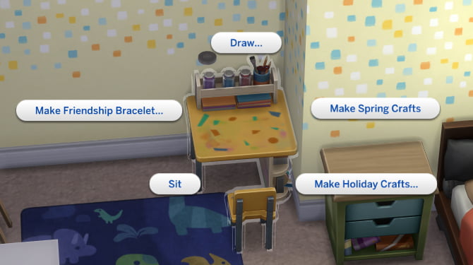 Sims 4 Creating Friendship Bracelet