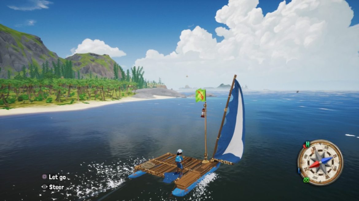 Tchia | pacific ocean | gameplay