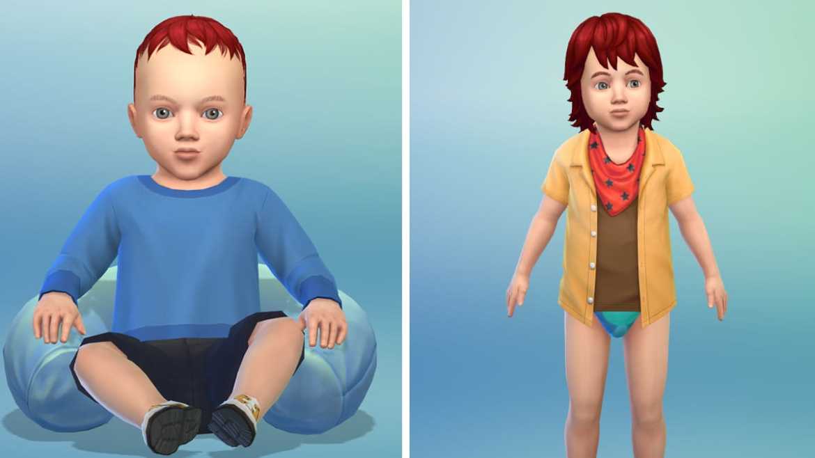 The Sims 4 Infant and Toddler Differences Explained