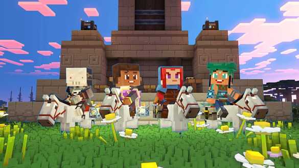 Can you Defend Two Villages in Minecraft Legends