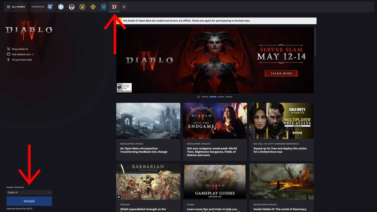 How to Preload Diablo 4 (All Platforms) - Prima Games