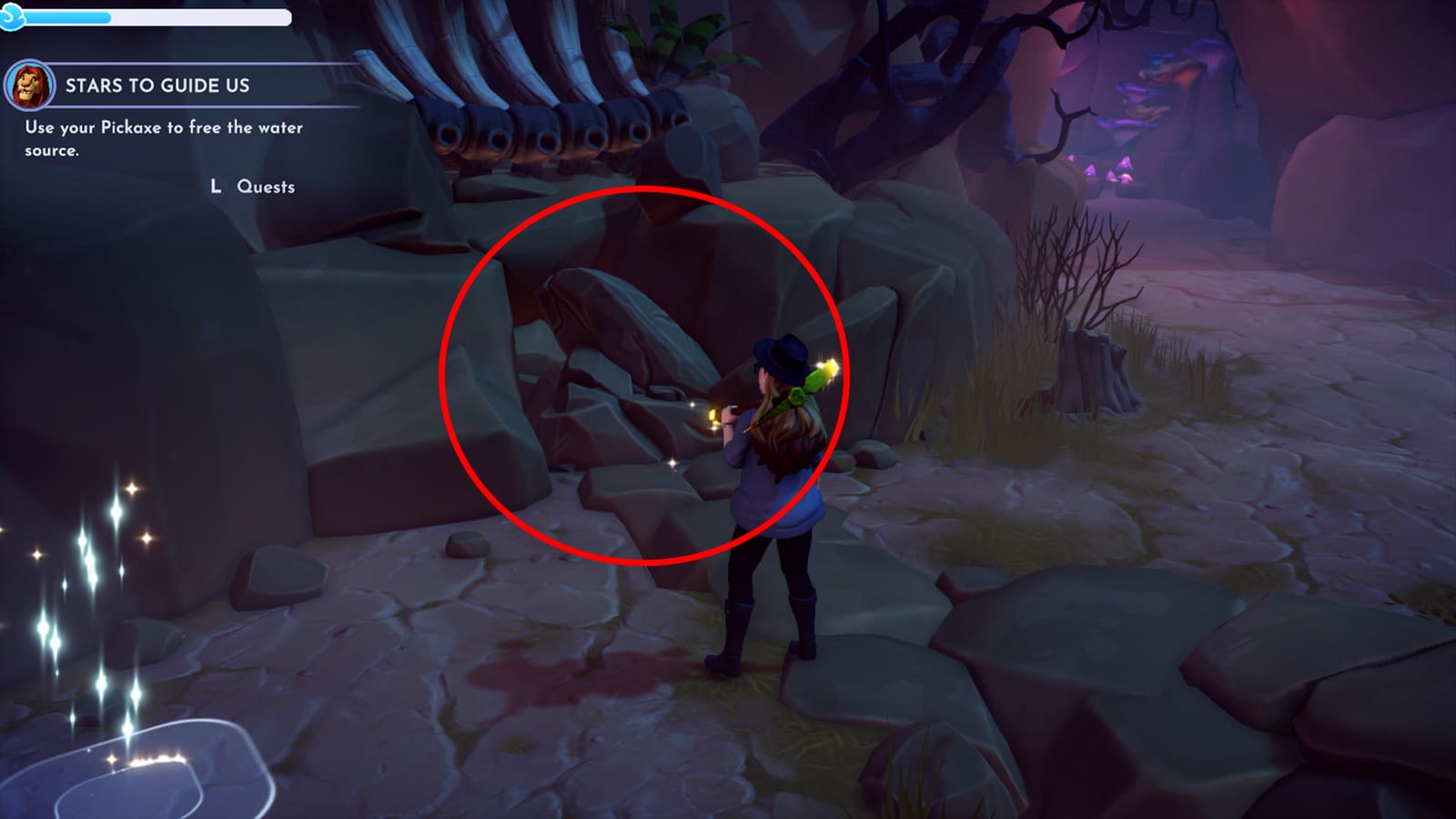 How to Free the Water Source in The Lion King Realm Disney Dreamlight