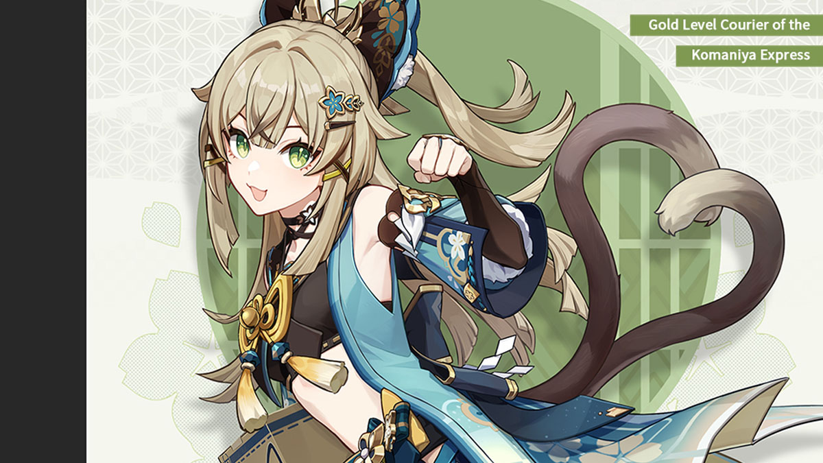 Genshin Impact's New Cat Girl Character Draws Inspiration from Japanese
