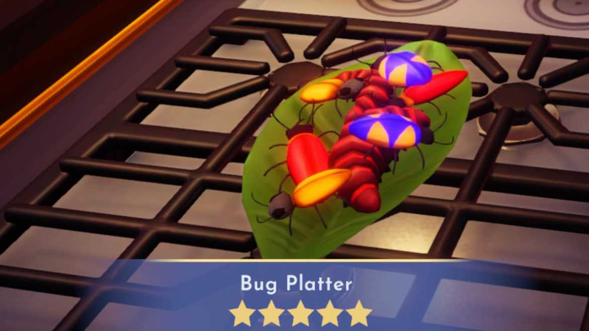 How to Make a Bug Platter in Disney Dreamlight Valley