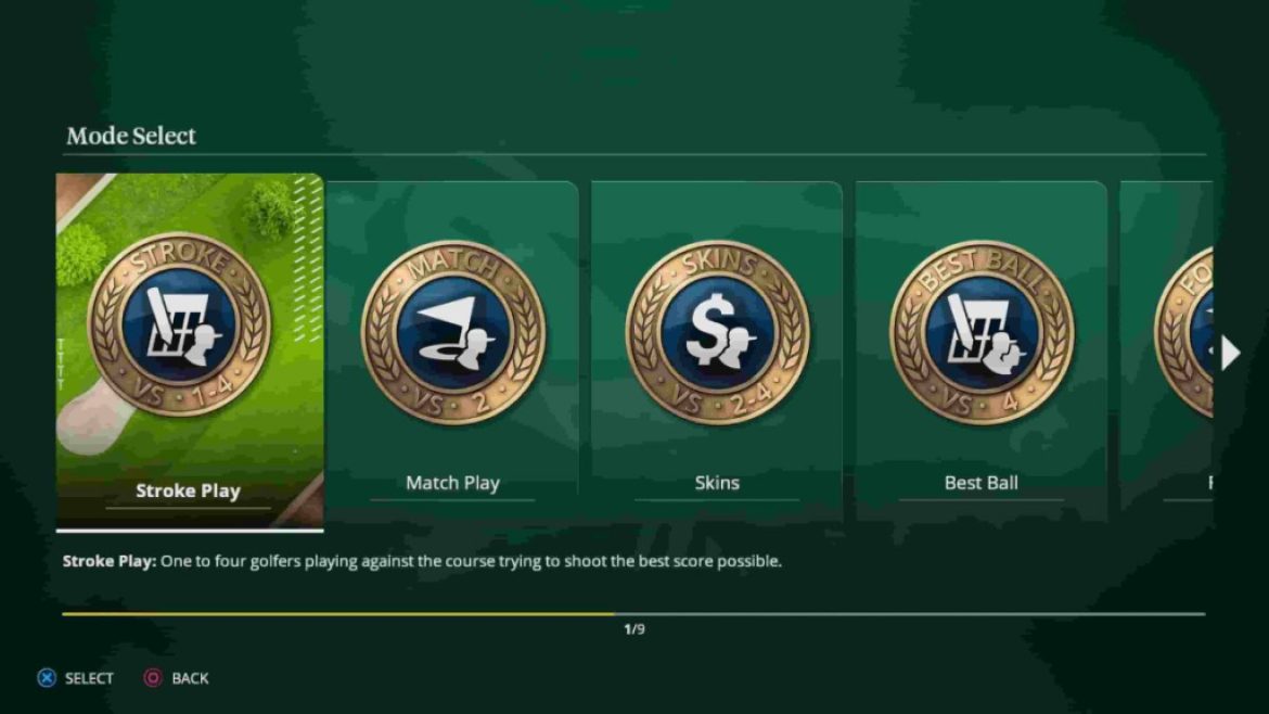 EA Sports PGA Tour | Game Modes |