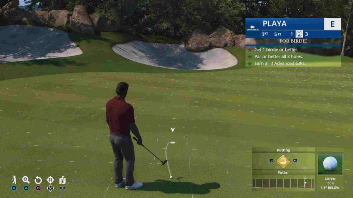 EA Sports PGA Tour | Putting Grid