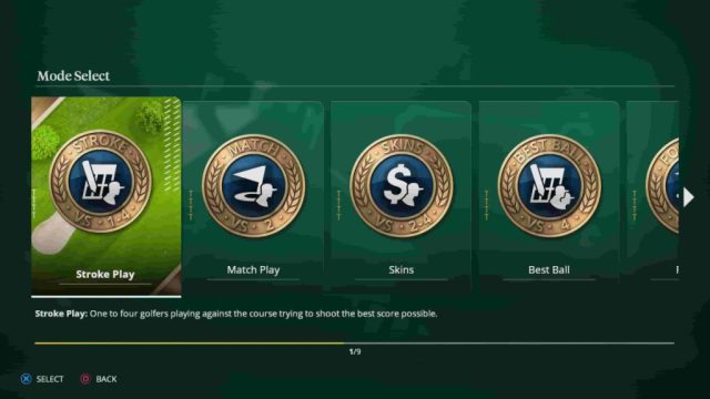 EA Sports PGA Tour | Quick Play Game Modes