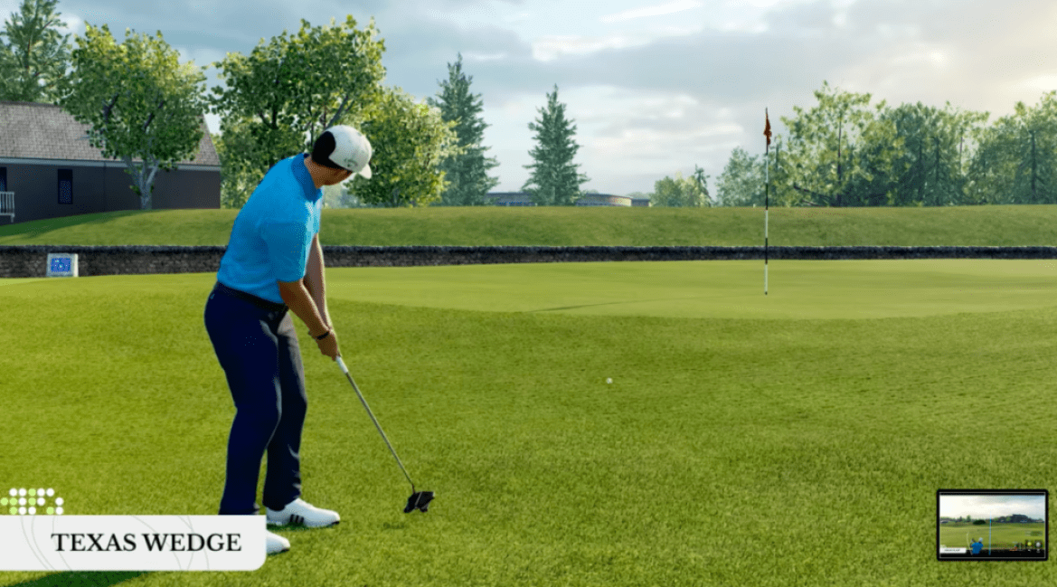 EA Sports PGA Tour | Texas Wedge Shot Type