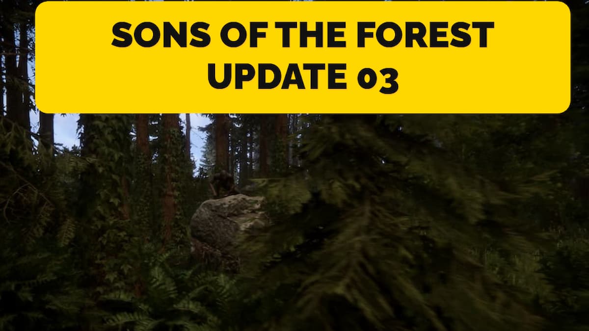 Sons of the Forest Update 03: Full Patch Notes Listed - Prima Games
