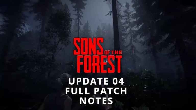 Sons of the Forest Update 04: Full Patch Notes Listed - Prima Games