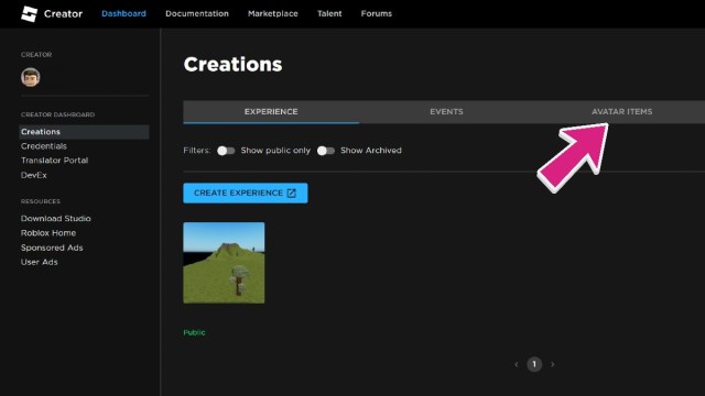 Sponsoring Items  Documentation - Roblox Creator Hub