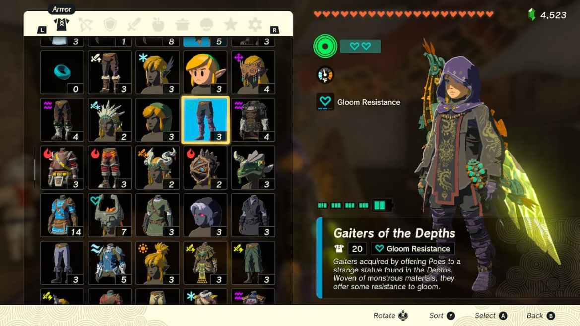 Tears of the Kingdom How to Get the Depths Armor Set in TOTK Prima