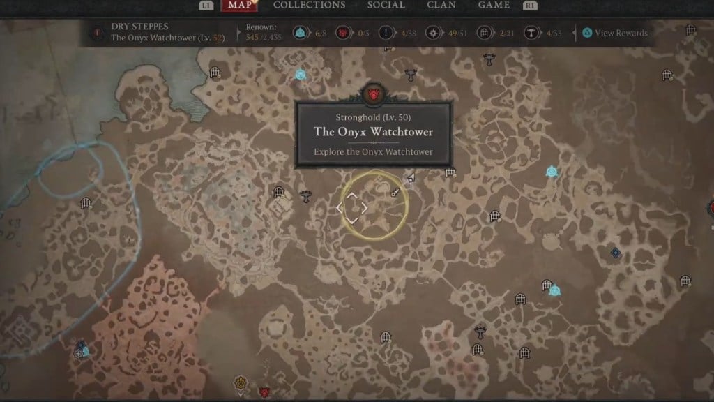 Diablo 4 Onyx Watchtower - Location, How to Beat, Rewards - Prima Games