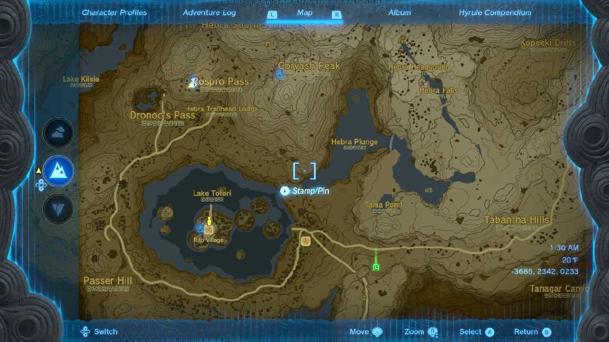 Tears of the Kingdom How to Get the Frostbite Armor Set in TOTK