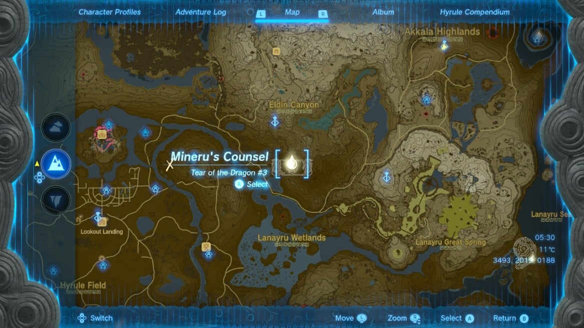 All Geoglyphs And Dragon's Tears Locations in Zelda Tears of the ...