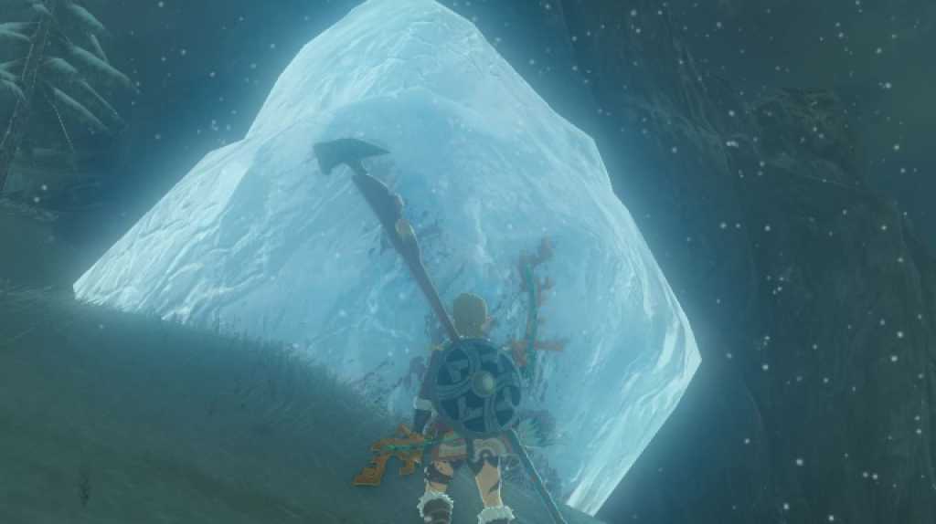 Tears of the Kingdom Ice Blocking Cave