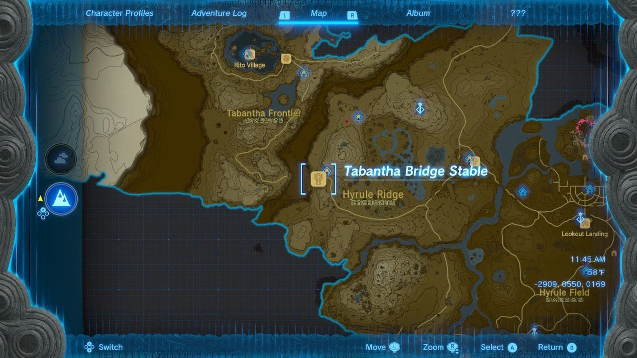 Where Is Tabantha Bridge Stable In Tears Of The Kingdom TOTK   Tears Of The Kingdom Tabantha Bridge Stable Location 