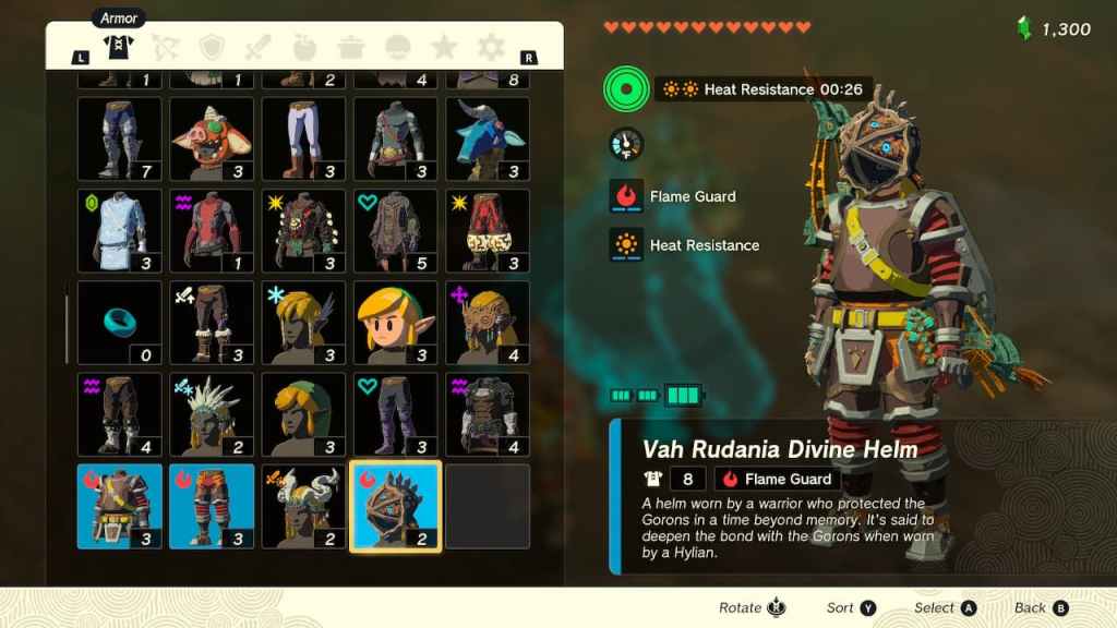 Tears of the Kingdom: How to Get Vah Rudania Divine Helm Armor (ToTK ...