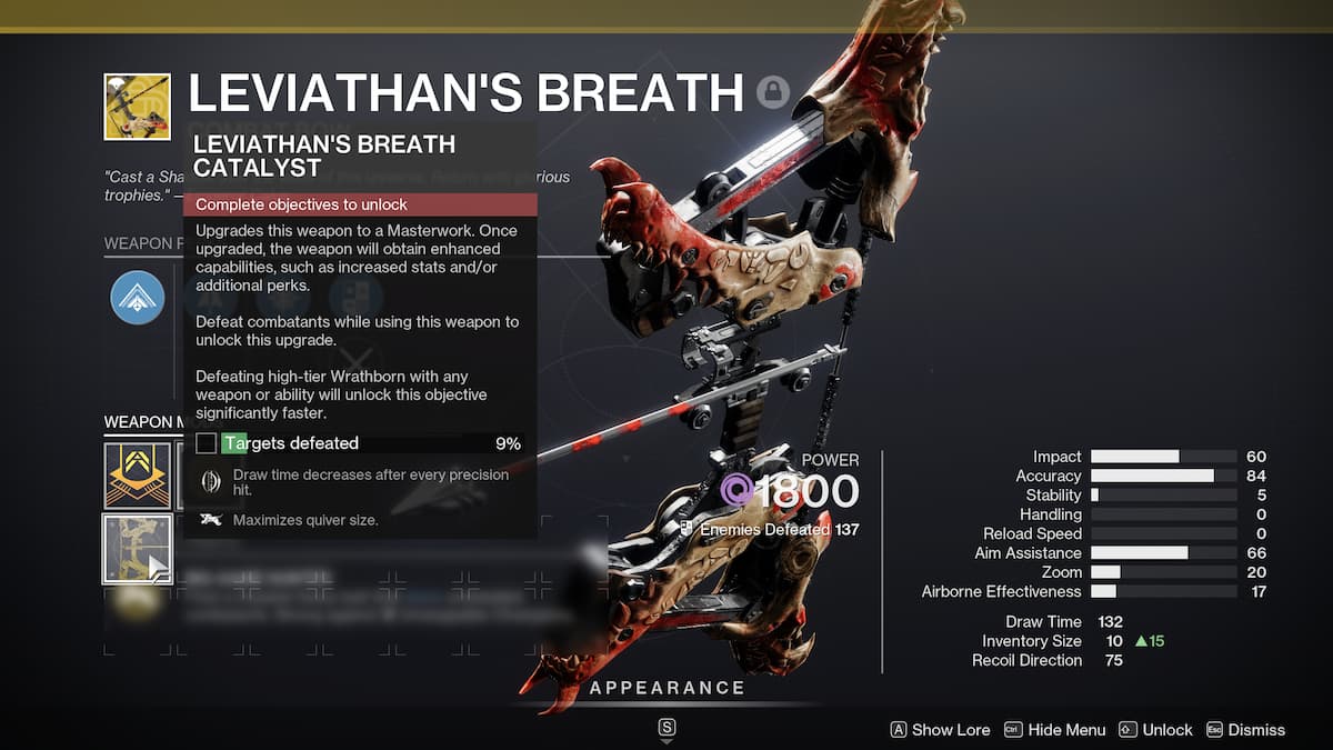 How to Get the Leviathan's Breath Catalyst in Destiny 2 Prima Games