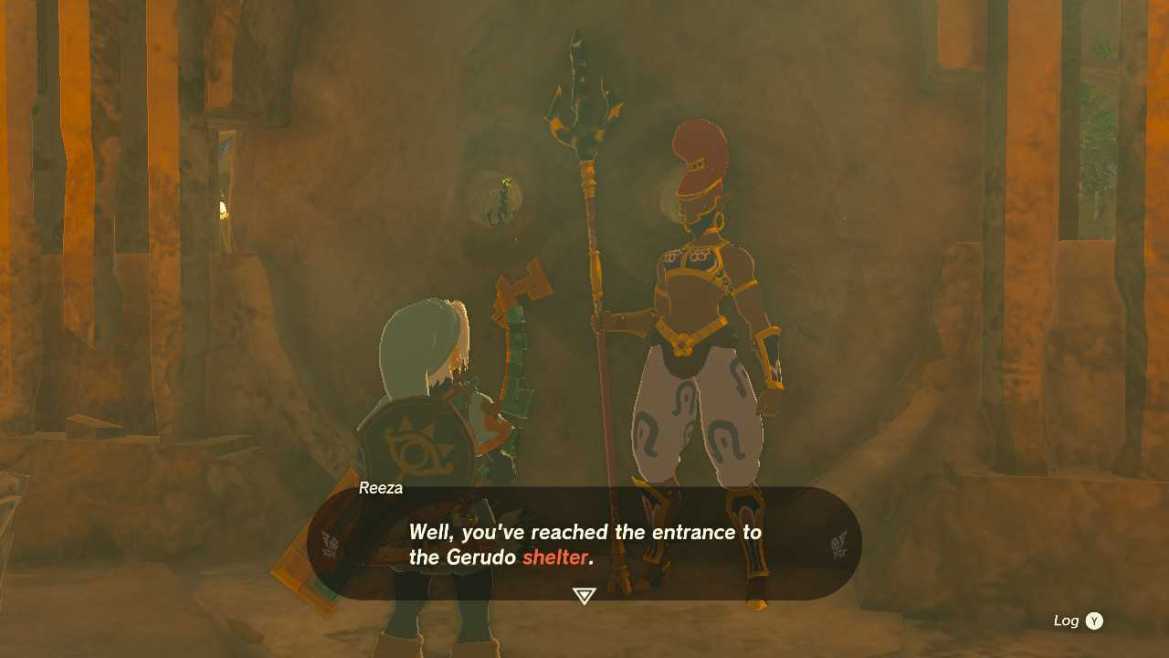 How To Get Into The Gerudo Town Shelter In Tears Of The Kingdom Totk