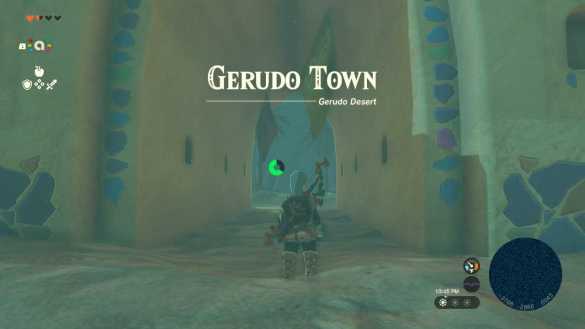 the gates of gerudo town