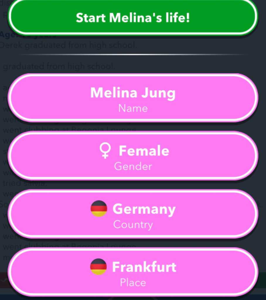 BitLife Born in Germany Attack Titan Challenge