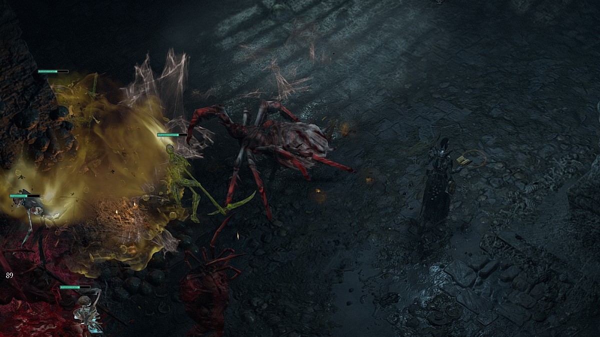 Diablo 4 Broodguard Spider Battle