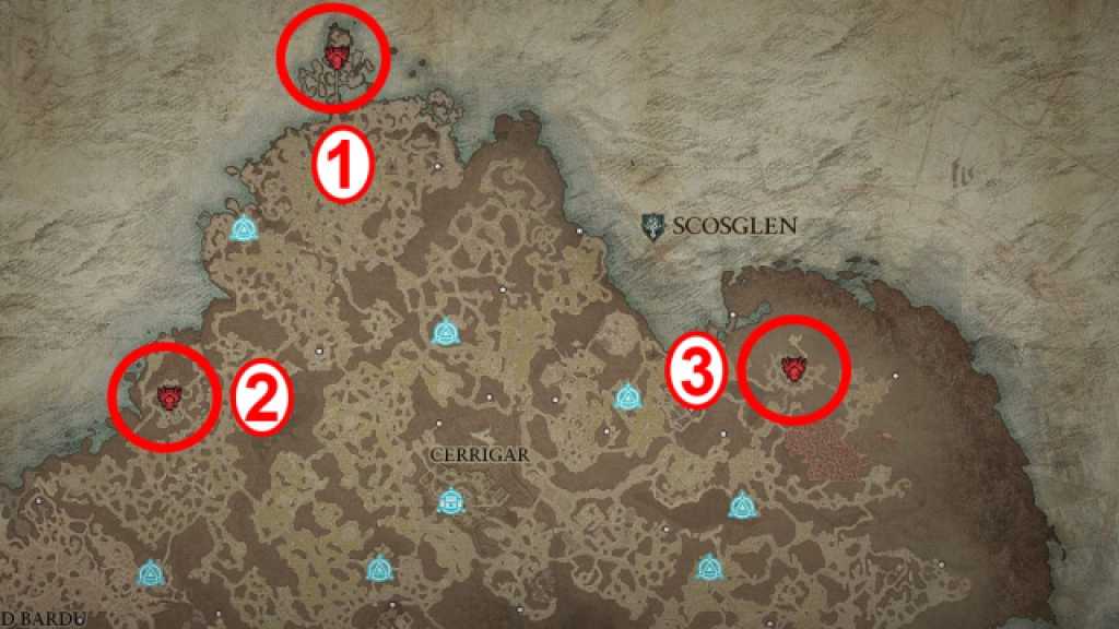 Diablo 4 Scosglen Strongholds