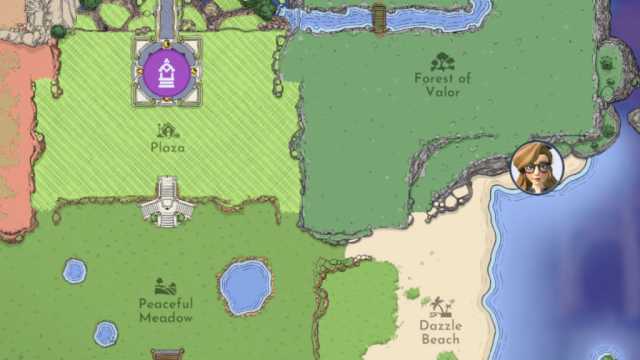 Dreamlight Valley Cursed Cave Map
