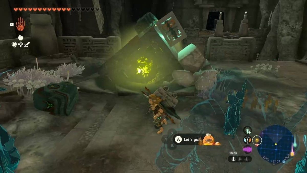 How to Complete Right Arm Depot in Zelda Tears of the Kingdom (TotK