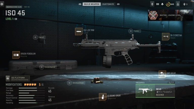 Best ISO 45 Loadout in Warzone 2 and DMZ - Prima Games