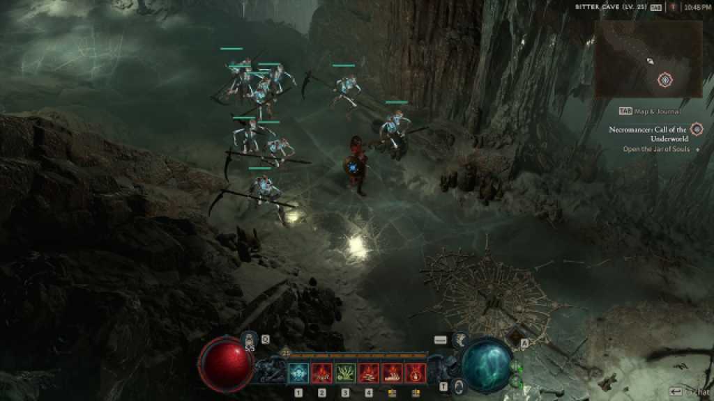 Necromancer Call of the Underworld for Golems Diablo 4