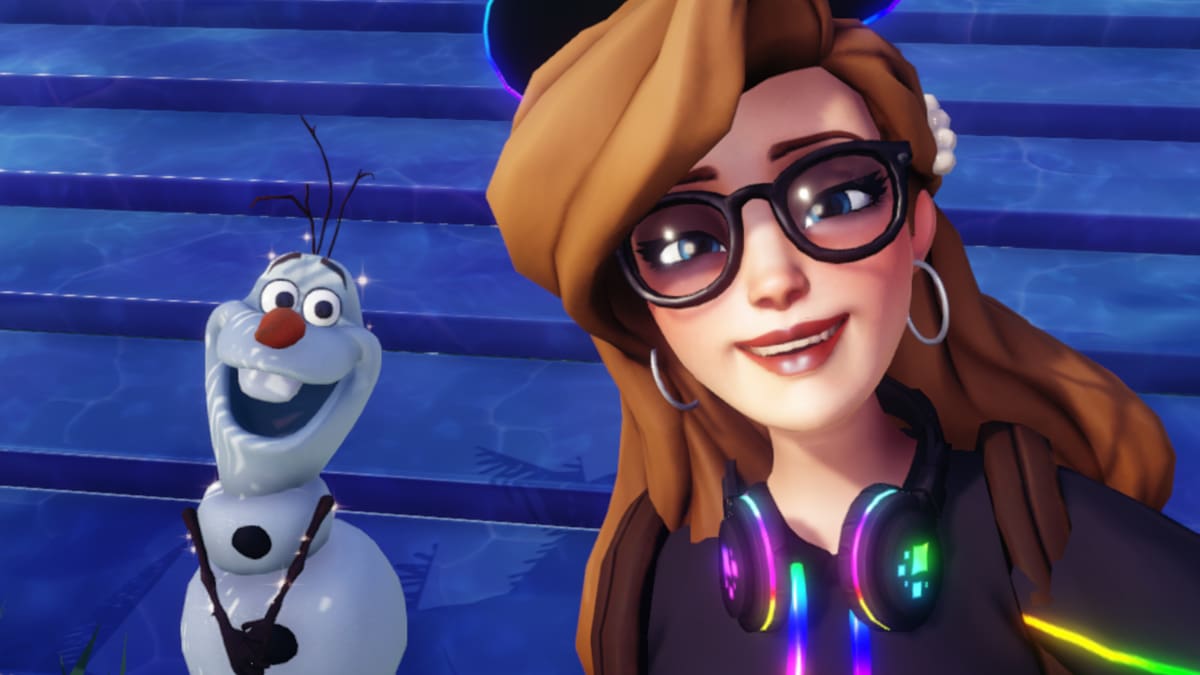 Olaf Parasol Bibbidi Bobbidi Oops Quest in Disney Dreamlight Valley