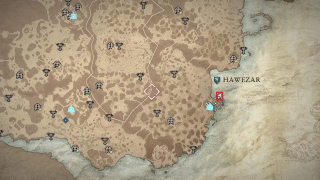 Quest giver location in Diablo 4