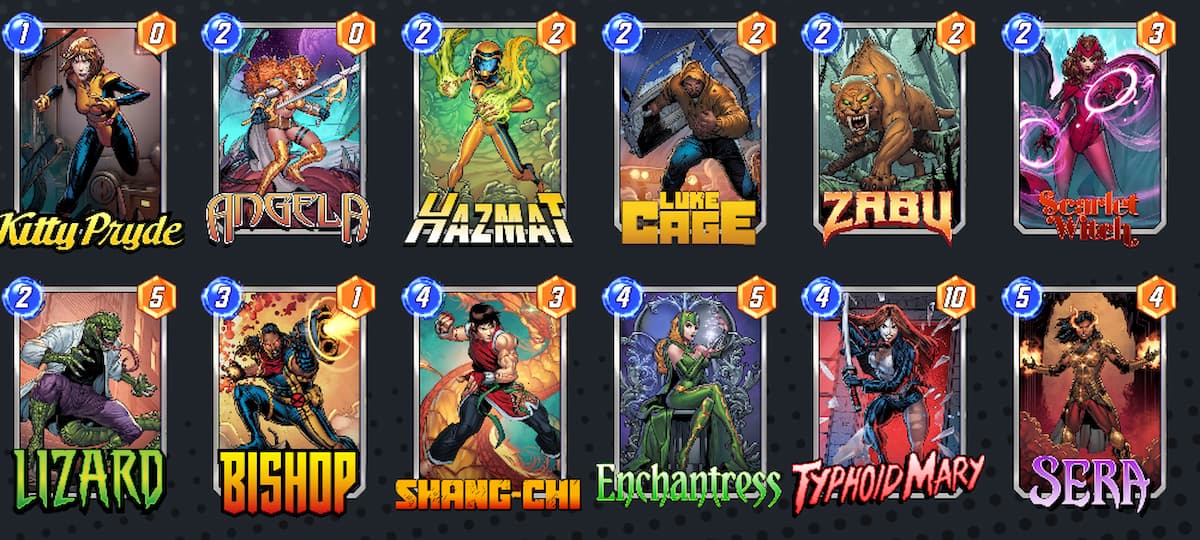 Best Sera Control Decks in Marvel Snap With Deck Codes (June 2023
