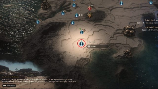  Southwestern Dhalkmekia on the map