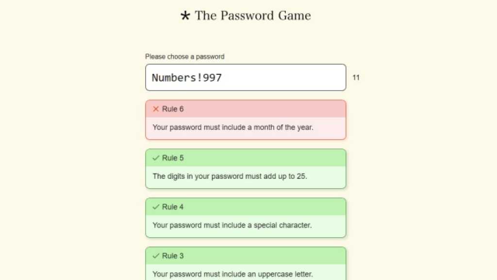 how-to-beat-rule-5-in-the-password-game-prima-games