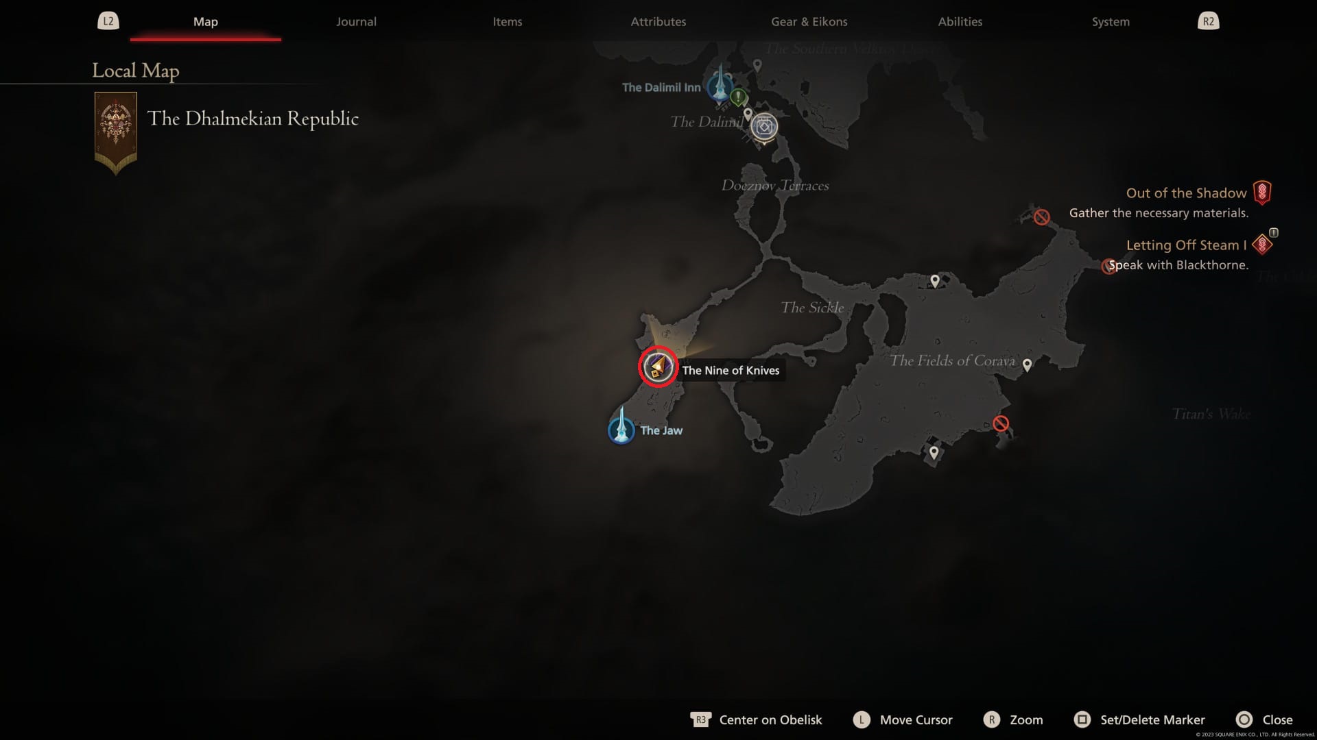 The Nine of Knives Hunt Location & Rewards in Final Fantasy 16 (FFXVI