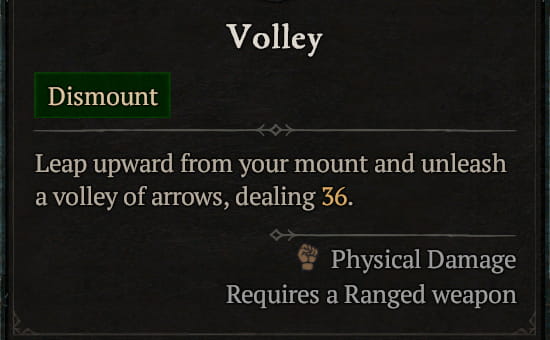 Diablo 4 Rogue Dismount Ability