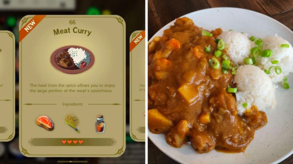 Meat Curry in Zelda Tears of the Kingdom.