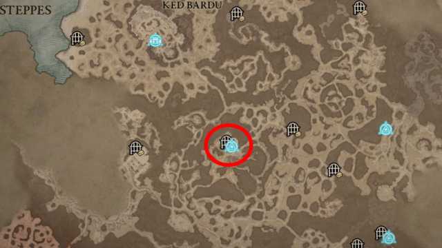 Diablo 4 Onyx Hold Map Location