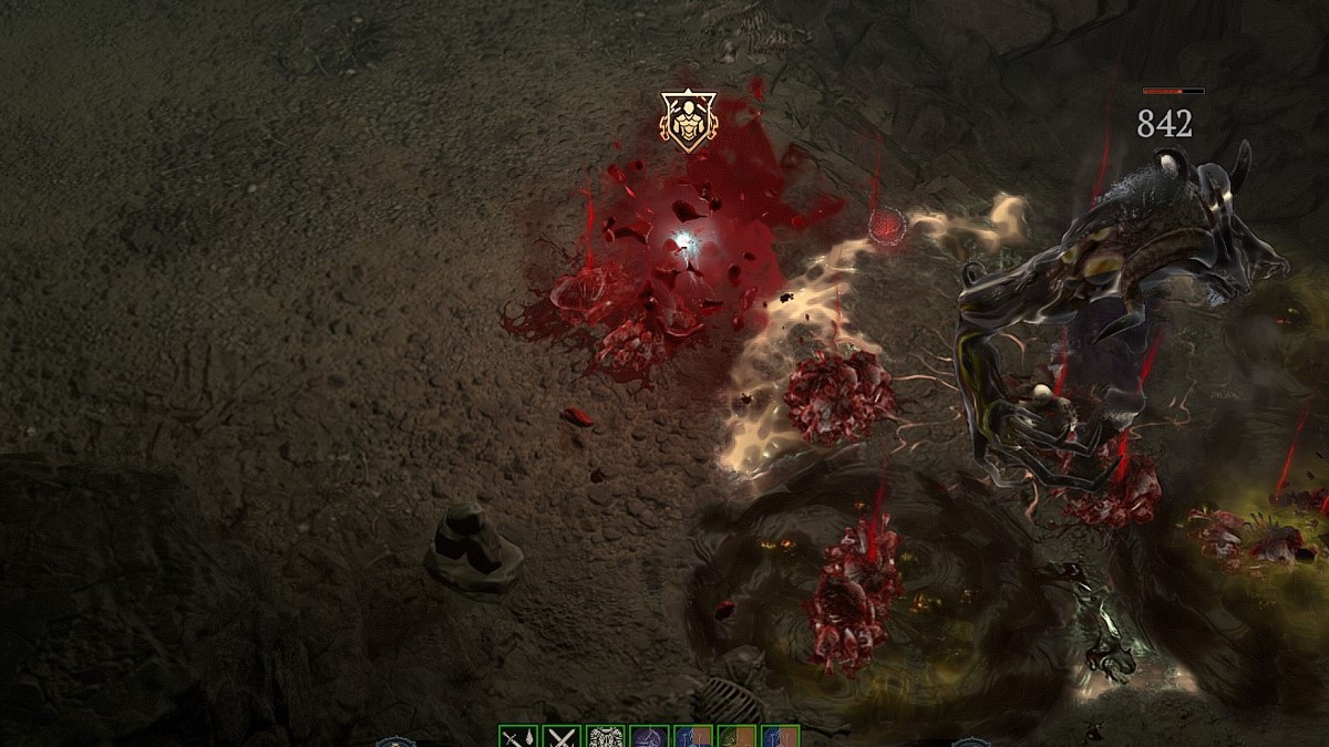Diablo 4 Seething Abomination Fight