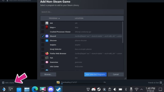 How to Add Games to Discord Library
