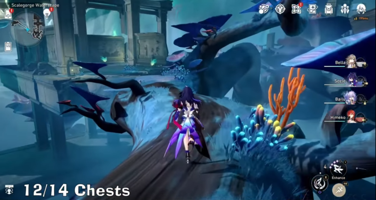 Honkai Star Rail Scalegorge Waterscape Treasure Chest locations