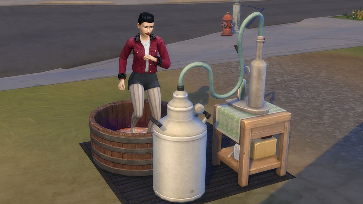 How to Make an Excellent Bottle of Nectar in The Sims 4
