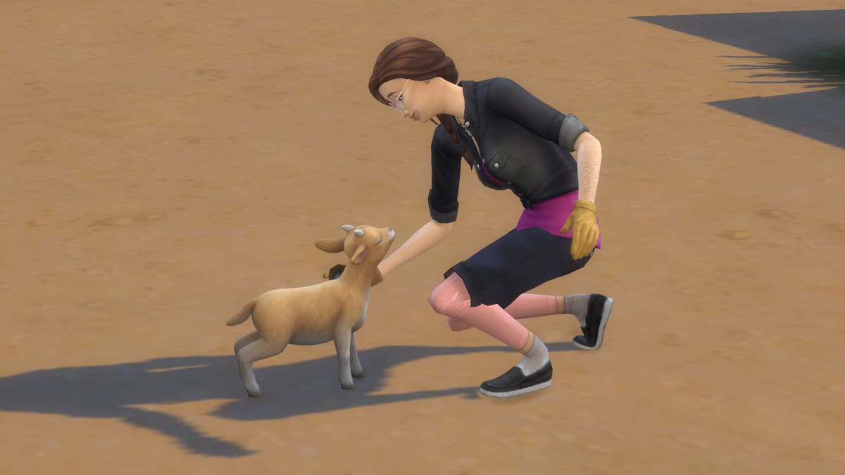 How to Get Goats and Sheep in The Sims 4 Horse Ranch