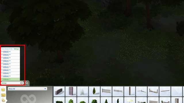 Sims 4 Unlock Debug Items